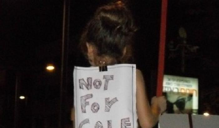 000A3F-NEWS_5149 Anche gli indignados israeliani scendono in piazza