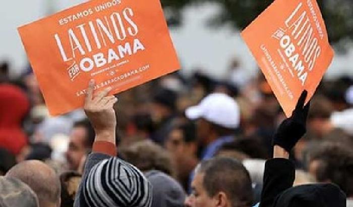 Usa 2012, meno bianchi, più latini, neri stabili