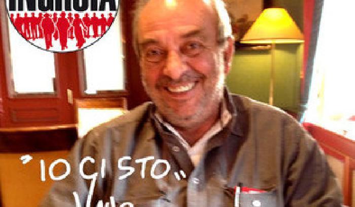 Il tweet di Vauro che annuncia di stare con Ingroia