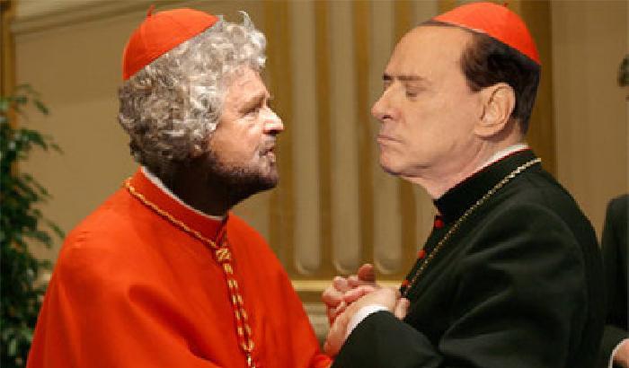 009DF5-NEWS_76843 Beppe o Silvio: chi sarà secondo al Conclave?