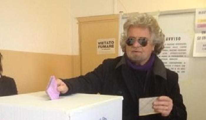 009E18-NEWS_76904 Anche Grillo ha votato