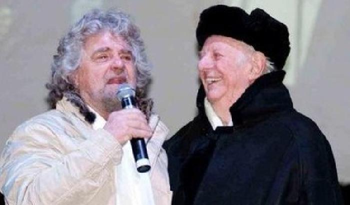 009E32-NEWS_76957 Dario Fo: «Dalle urne saltano grilli...»