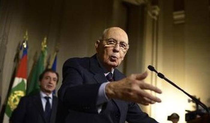 Napolitano giura davanti al Parlamento (diretta)