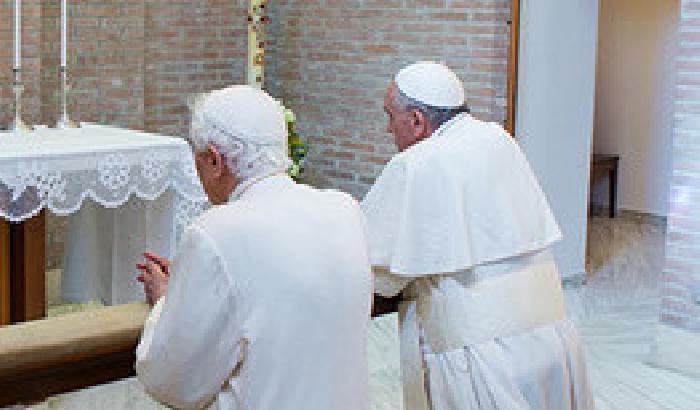 I due Papi pregano ancora insieme