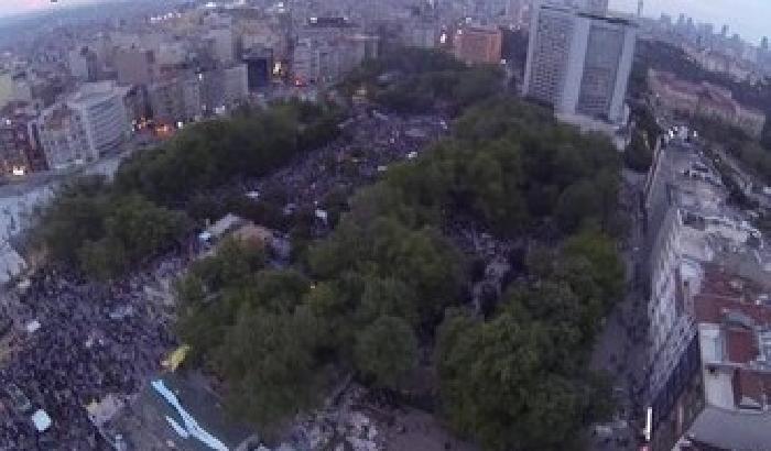 Video  in volo su #OccupyGezi