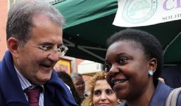 Kyenge e Prodi alla festa dello ius soli