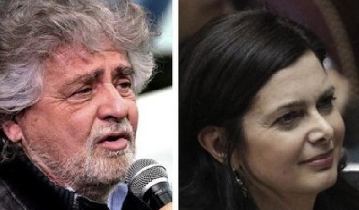 00B0BD-NEWS_87082 Grillo insulta la Boldrini: non capisce