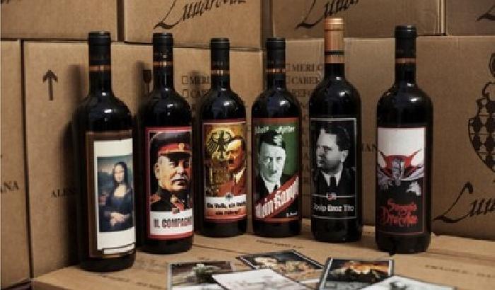 Hitler e Mussolini sulle bottiglie di vino: azienda nella bufera