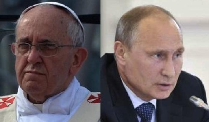 Soluzione pacifica: il Papa scrive a Putin sulla Siria