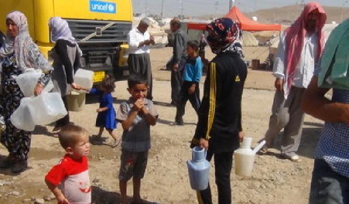 Attimi di vita nei campo profughi siriani