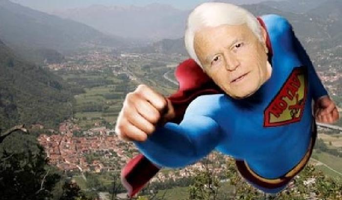 Così i No Tav salutano Caselli che va in pensione