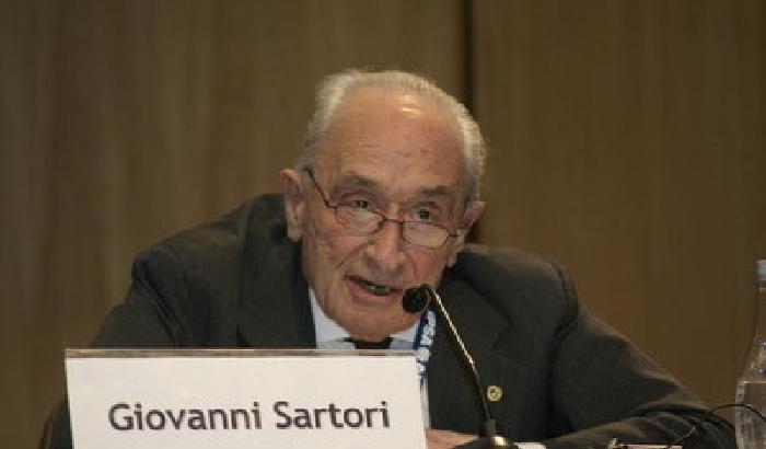 Sartori: più che Italicum è un Pastrocchium