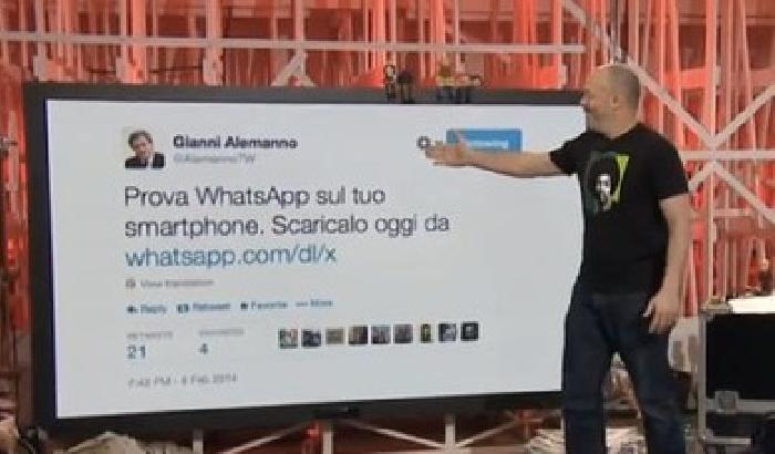 Alemanno il futurista: l'ironia di Twitter