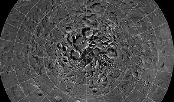 Il polo Nord della Luna visto da vicino