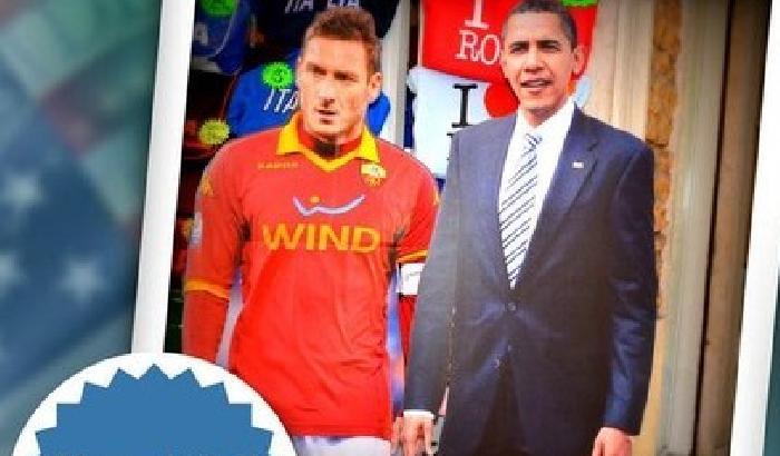 00DAFB-NEWS_111693 Obama&Totti: l'ironia dell'ambasciata Usa