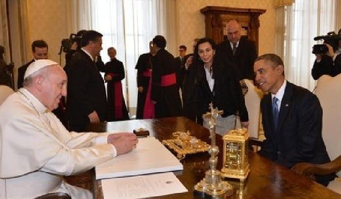 L'incontro tra il Papa e Obama