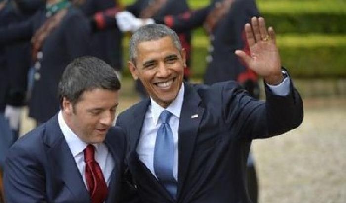 Barack Obama e Matteo Renzi