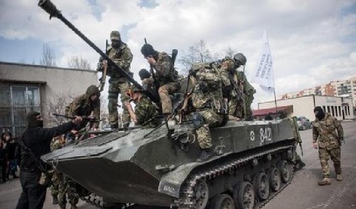 I filorussi contro gli accordi di Ginervra