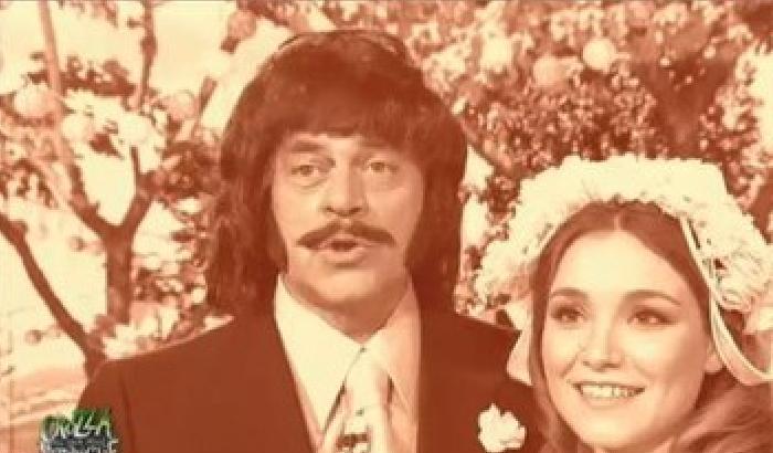 00E116-NEWS_115389 Crozza/Razzi convola a nozze: «Finché morte non ci spari»