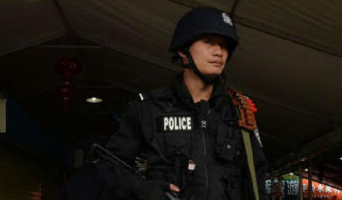 00E170-NEWS_115597 Cina, nuovo attentato in una stazione: 6 feriti