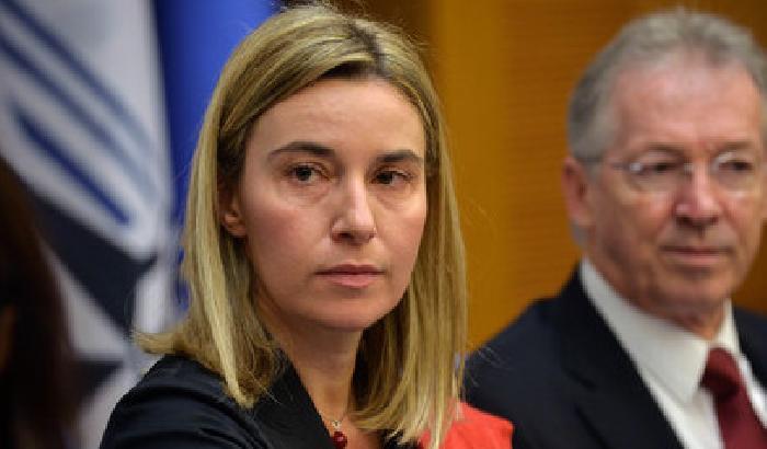 00E6C3-NEWS_119060 Mogherini: appoggiare l'Iraq, contro il terrorismo