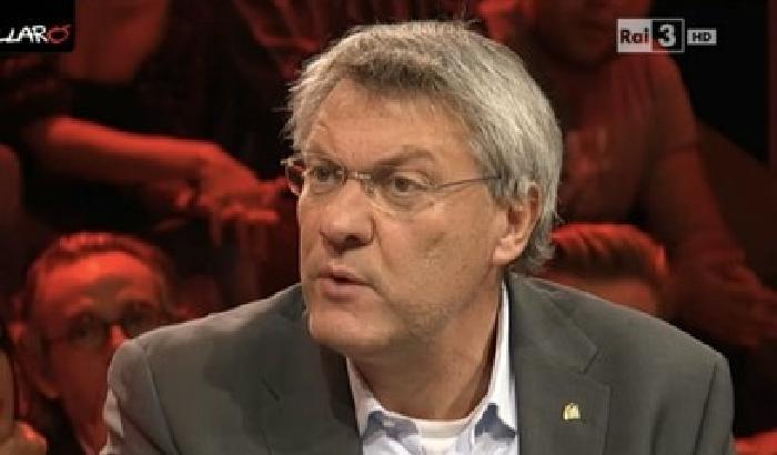 Landini durante il suo intervento a Ballar