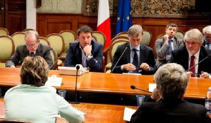 L'incontro tra il Governo e i Sindacati