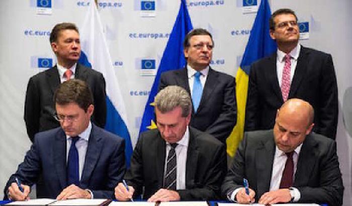 Sfida del gas, ha vinto Mosca