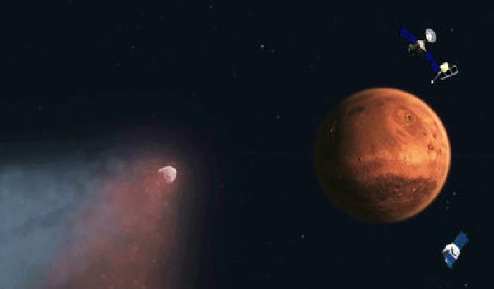 Marte e Siding Spring: i primi risultati delle sonde