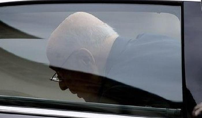 Giorgio Napolitano visita a sorpresa il Papa