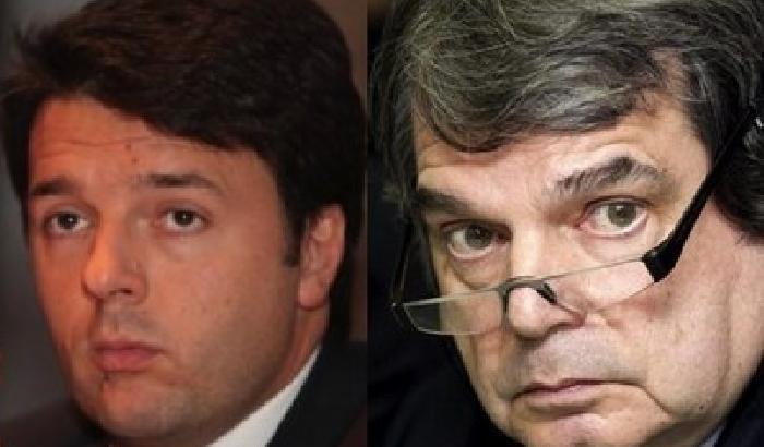 Matteo Renzi e Renato Brunetta