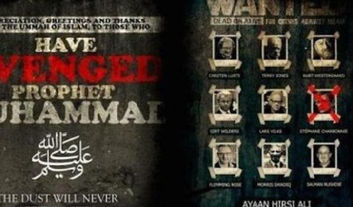 Aggiornata la lista nera di Al-Qaida: una croce su Charb