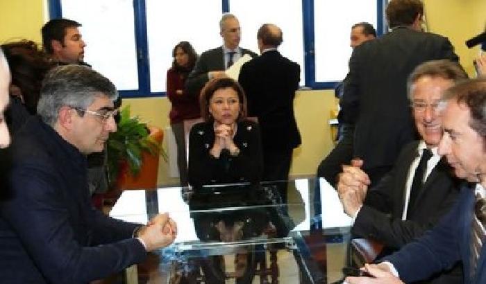 01099C-NEWS_137655 L'Aquila, ricostruzione: De Micheli: «puntiamo ai fatti»