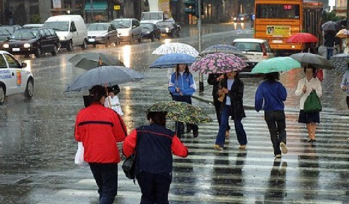 Maltempo in tutta Italia fino a sabato