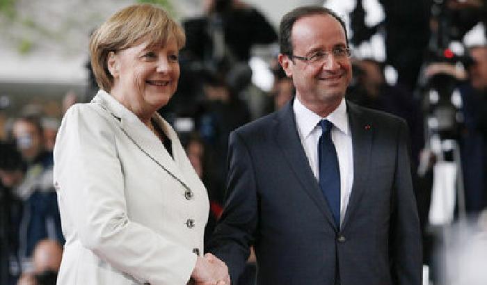 Merkel-Hollande: piano di pace per l'Ucraina