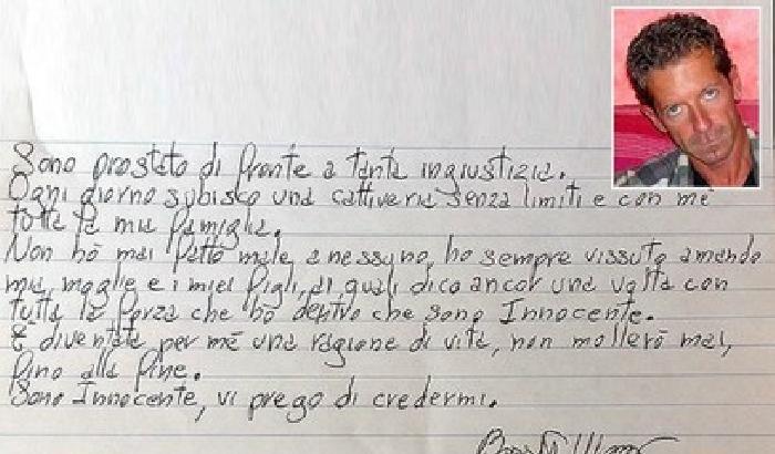 La lettera di Bossetti