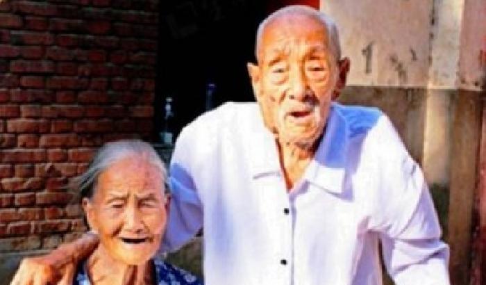Lui 109 anni, lei 108: sono i coniugi più longevi al mondo