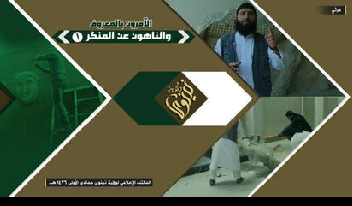 L'Isis distrugge a Ninive il patrimonio artistico dell'Iraq