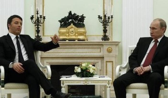 Incontro Renzi-Putin: intesa su Ucraina e Libia