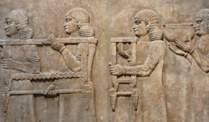 0112F2-NEWS_142576 L'orrore dell'Isis: saccheggiata l'antica città di Dur Sarrukin