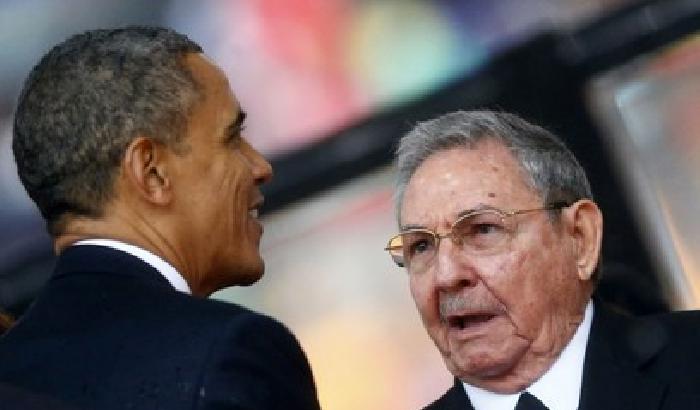011941-NEWS_145828 Usa-Cuba, Obama e Raul si telefonano prima del vertice di Panama