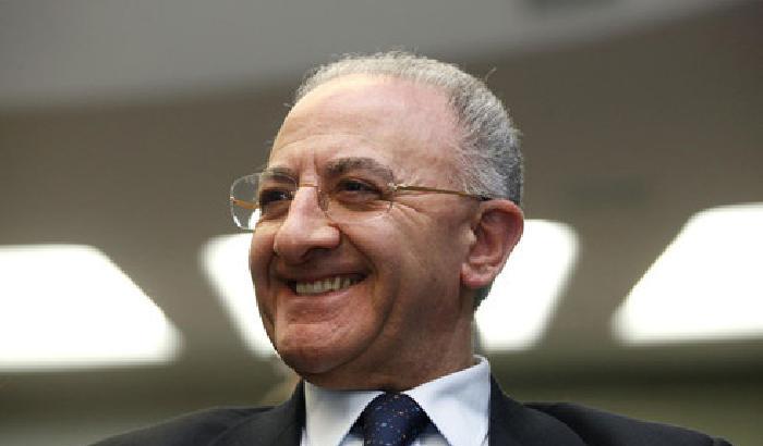 Vincenzo De Luca, candidato alle regionali in Campania