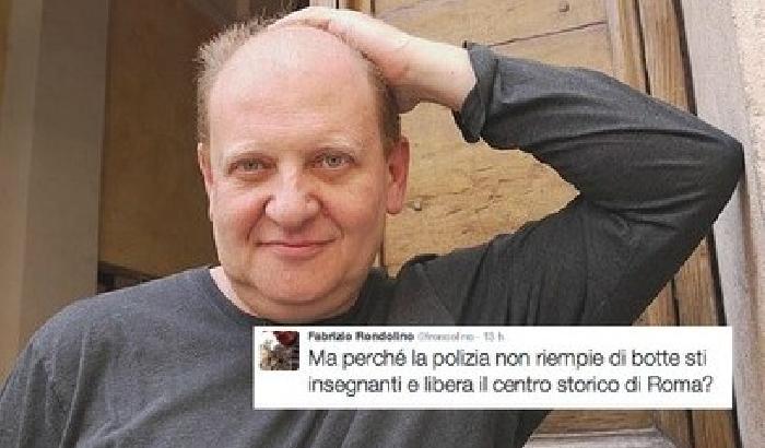 Rondolino: perché la polizia non riempie di botte sti insegnanti?