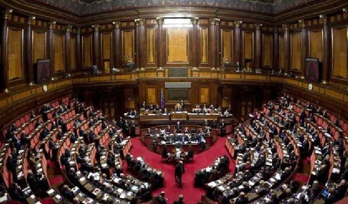 L'aula del Senato della Repubblica