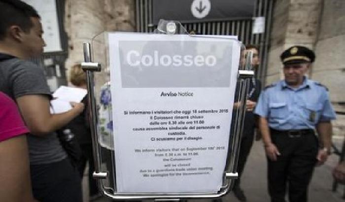 Sul Colosseo scontro tra Renzi e il sindacato