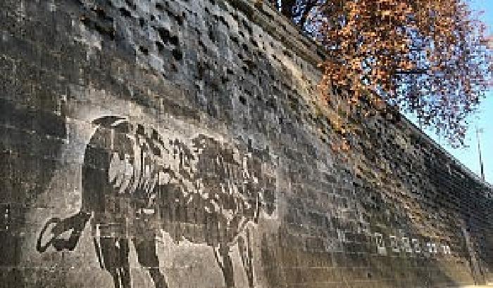 La storia di Roma in un murales