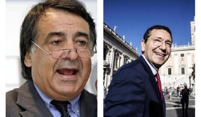 013ADC-NEWS_163495 Leoluca Orlando si schiera con Marino: ha fatto bene