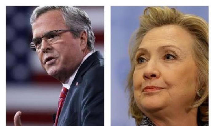013CD6-NEWS_164564 Usa 2016, Bush contro la Clinton: non crede alla leadership americana
