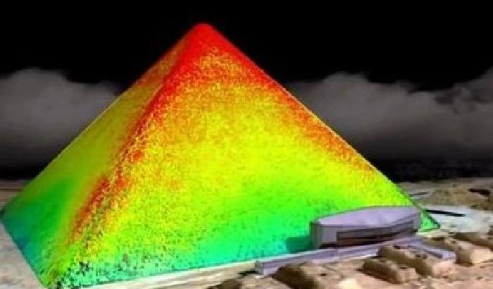 Trovate anomalie termiche alla grande piramide di Cheope