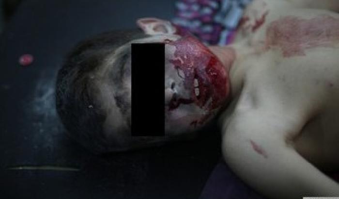 Siria, ancora bambini sotto le bombe
